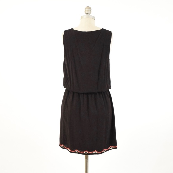 White House Black Market Embroidered Mini Dress - Picture 4 of 6
